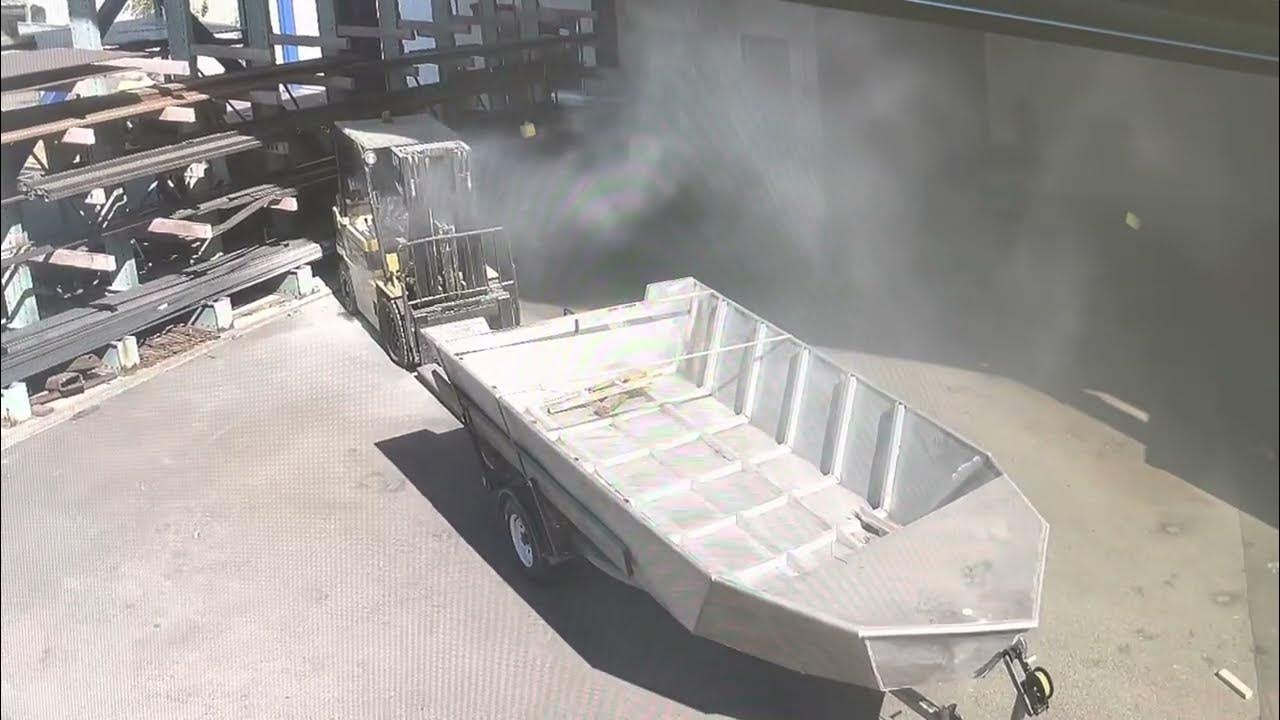 Forklift explodes YouTube