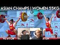 W55 Asian Weightlifting Champs HIGHLIGHTS & REACTION