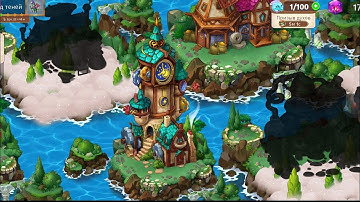 Тайна Астральной часовой башни из Королевства Драконии. Merge Dragons! - 885