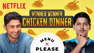 Spiciest Chicken Dinner Challenge with @MortaL | Menu Please | Netflix India