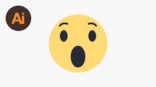 Learn How to Draw the Facebook Wow Emoji in Adobe Illustrator | Dansky Learn How to Draw the Facebook Wow Emoji in Adobe Illustrator | Dansky