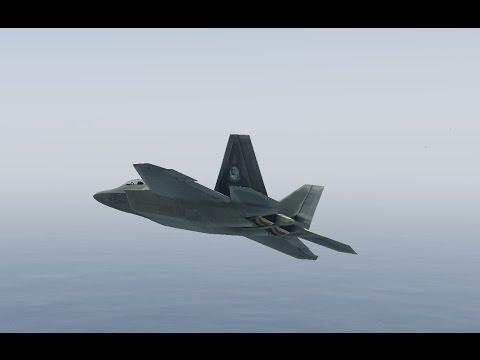 GTA V F-22 Raptor bombing run (MOD)