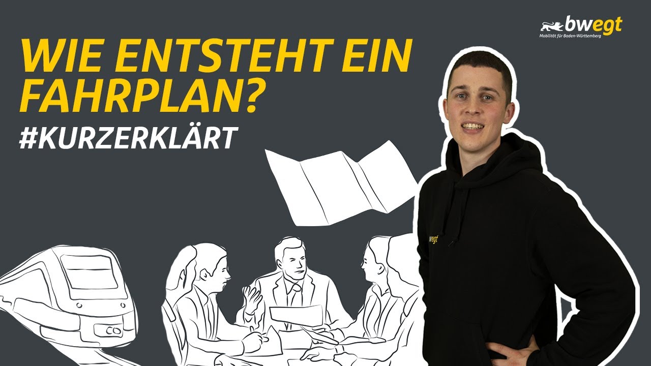 Fahrt Oder Urlaubsstrecke In Einem Fahrzeug Wie entsteht ein Fahrplan? #kurzerklärt mit Moritz. - YouTube