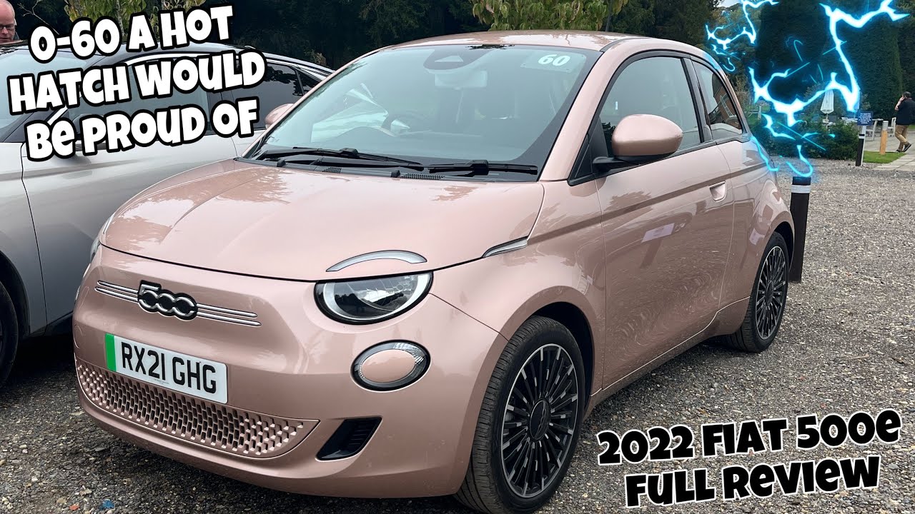 New 2022 Fiat 500e EV review // 0-60 a hot hatch would be proud of YouTube