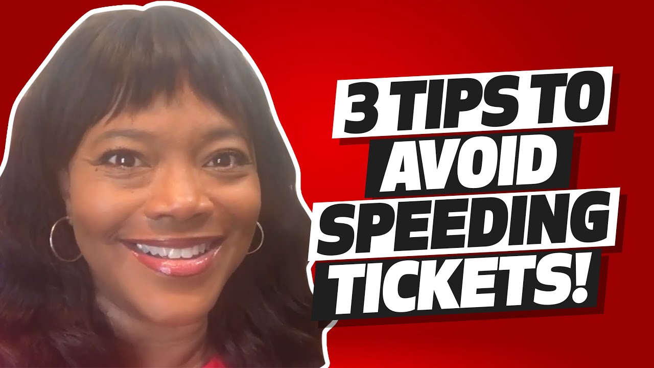 AVOID A Speeding Ticket With These 3 Tips YouTube