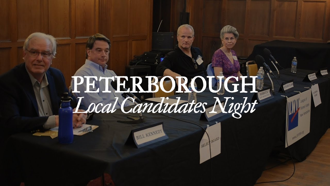 Peterborough Local Candidates Night 5 6 19 - 