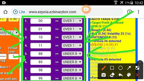 Day#2/7 Part#2/10 $24.22 Done $10 to $1000 free bot binary.com deriv profit consistent digit differ