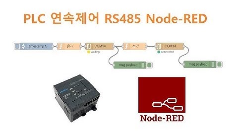 RS485 PLC 연속제어 Node-RED [김동일교수 두원공과대학교 AI융합과] 2-0-2