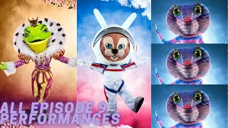 ALL EPISODE 9 PERFORMANCES (Group C Finals) | The Masked Singer | Season 7