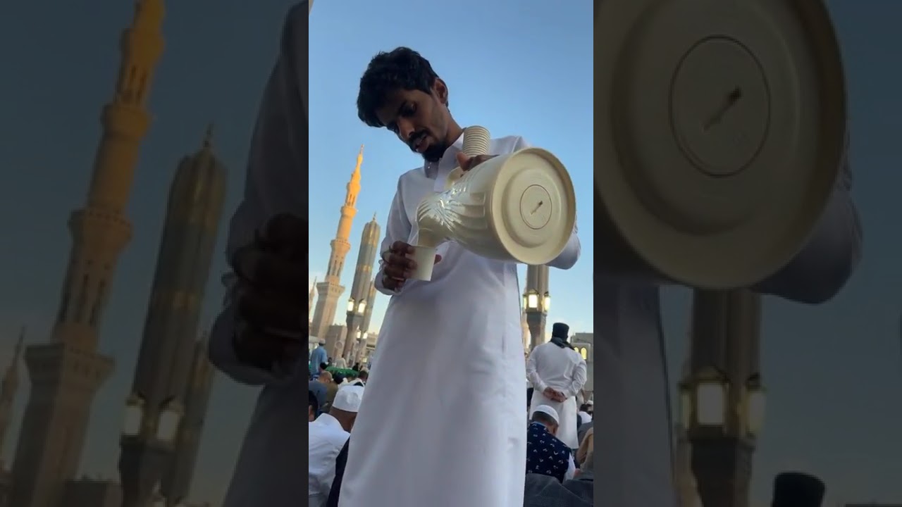 Madina Mein Aftari Ki Tayari | Masjid e Nabawi ﷺ Mein Iftar Scene | Shahbaz Bahawalpuri