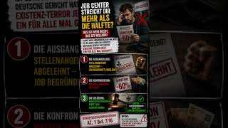 Bürgergeld um 60% gekürzt? 😱 Jobcenter-Strafe ILLEGAL! ⚖️ #shorts