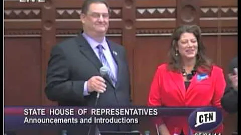 Rep. Bolinsky Introduces Newtown Town Clerk Debbie...