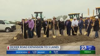 $20 million road project underway in Hidalgo County