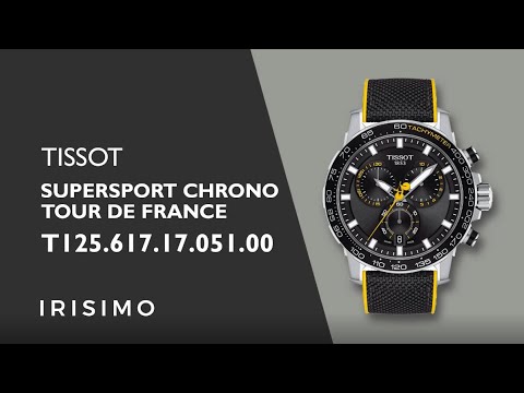TISSOT SUPERSPORT CHRONO TOUR DE FRANCE T125.617.17.051.00 | IRISIMO -  YouTube