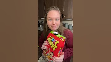 Cereal Box Hack 🥣