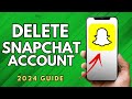 How To Delete a Snapchat Account 2024 - (Updated Guide!)