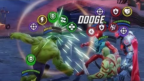 Doom Raid 3.4 Bio Node 1 Gamma Team Raid Viable A.I. Scarlet Spider Raid God Marvel Strike Force MSF