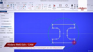 Programmierung der Bearbeitung von 2D und 2½ D Bauteilen / Programming of 2D and 2½ D components