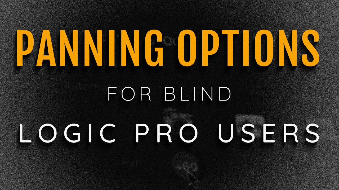 The Different Panning Options & How To Pan Stereo Tracks in Logic Pro ...