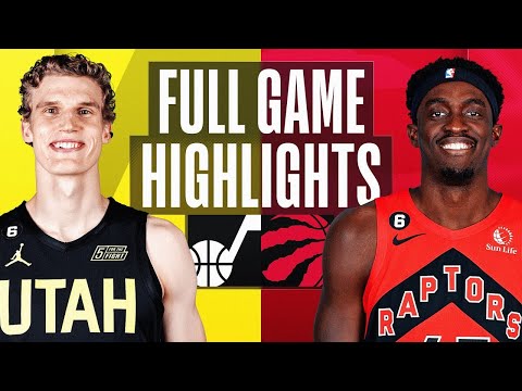 Utah Jazz Vs Toronto Raptors Full Game Highlights Feb 10 2022 2023 NBA Season 