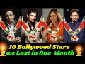 10 Bollywood Stars We Have Lost in Just One Month | Sushant Singh Rajput, Rishi Kapoor, Irrfan Khan