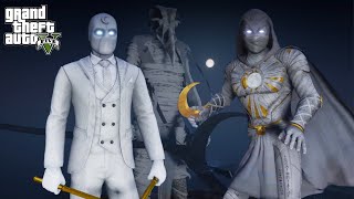 GTA 5 - Moon Knight and Mr. Knight VS Arthur Harrow | Final Fight