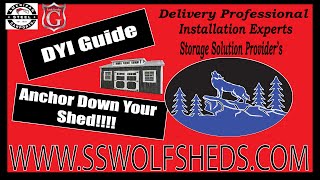 Anchor Down Your Shed The Ultimate DIY Guide