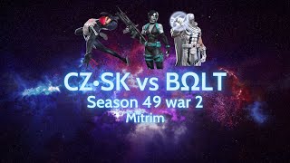Domino destroys Bullseye boss with crit bleeds | MCOC | S49W2 | CZ•SK vs BΩLT | Mitrim