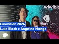 Capture de la vidéo 🇮🇹 Angelina Mango Talks To Luke Black About The Making Of 'La Noia'  | Eurovision 2024