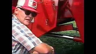 Setting the Case IH Axial Flow Combine for Wheat Harvesting 1990s