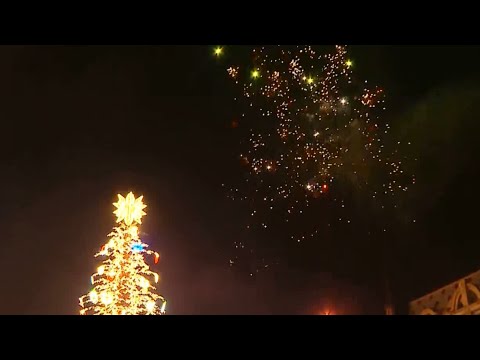 ბათუმის ნაძვის ხის ანთების ცერემონიას თორნიკე რიჟვაძე არ ესწრებოდა