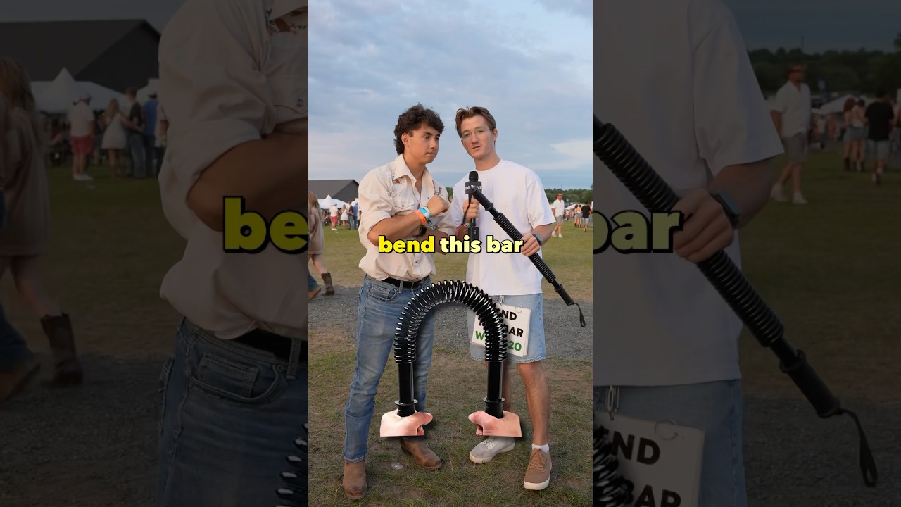 Are you strong enough to bend this?