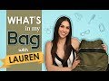 What’s In My Bag Ft. Lauren Gottlieb | Bag Secrets Revealed
