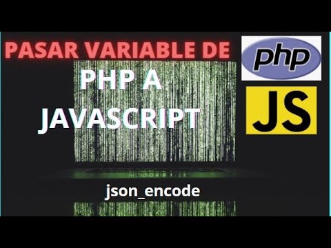 php in javascript  2022 Update  Pasar variable de PHP a JavaScript