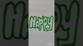 letter art 🎨#ytshorts #art #artscraft @Tonniartandcraft #drawing