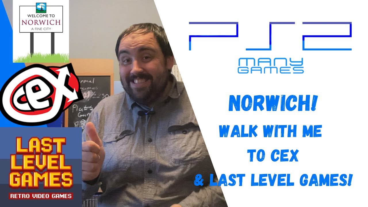 Walk with me through Norwich! Game hunting @ CEX & Last Level Games ...