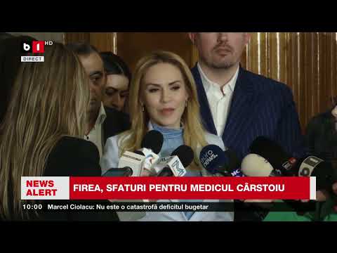 FIREA, SFATURI PENTRU MEDICUL CÎRSTOIU_Știri B1TV_27 mar. 2024