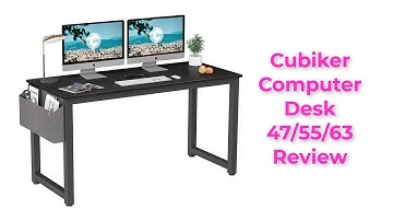 Cubiker Computer Desk 47/55/63 Review | Cubiker Desk Assembly | Cubiker Computer Desk Review 2021