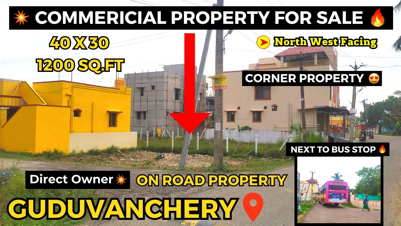 Commercial Property💥🥳 Urgent sale‼️ On Road Land/Plots for sale in