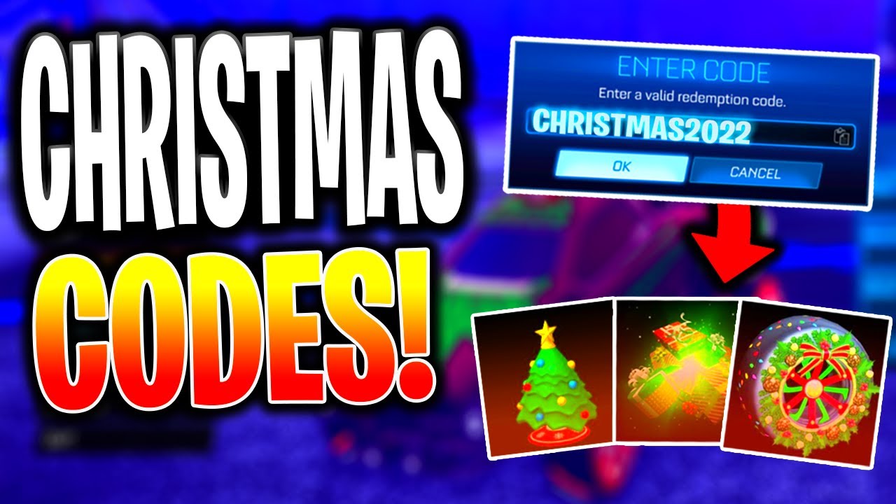 *NEW* Rocket League SEASON 9 CHRISTMAS Redeem Codes - YouTube