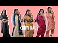 Amazon Kurti Haul *Try on* | affordable kurta set from amazon| Bhanvi Malhotra