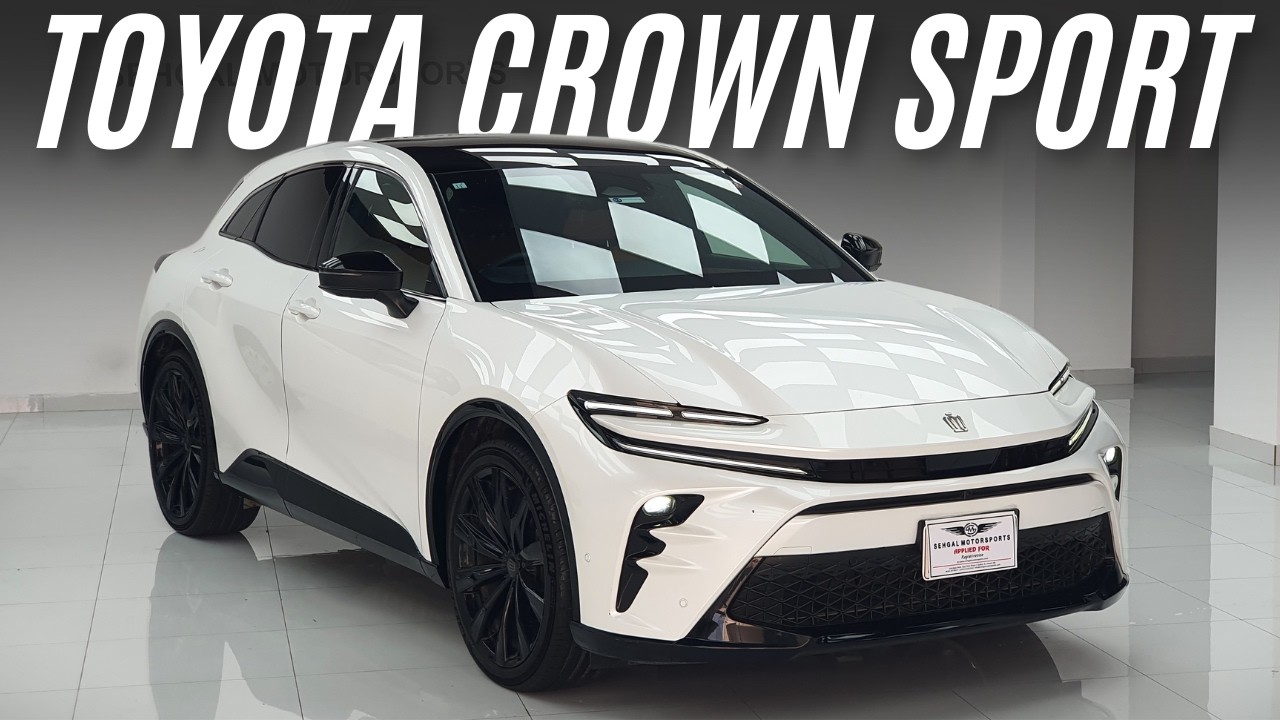 Toyota Crown Sport 2025 – ASMR Walkaround & Interior Tour