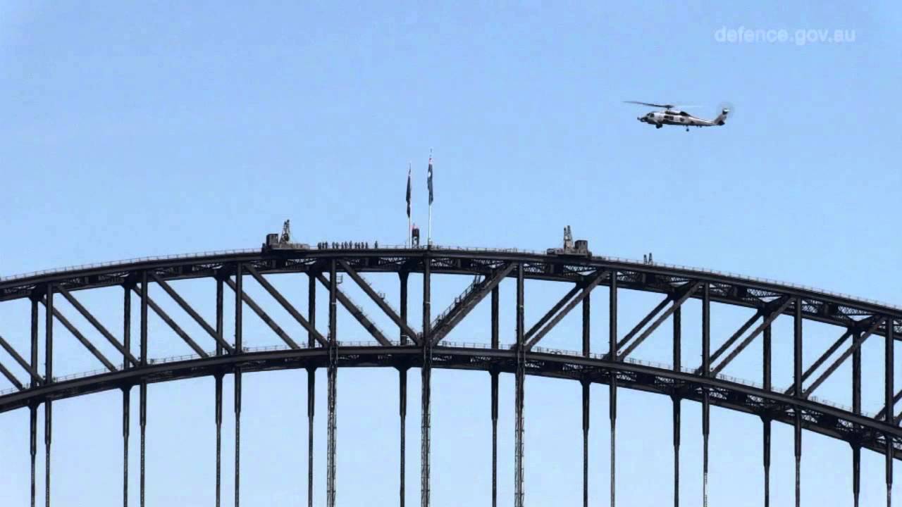 MH-60R Seahawk inaugural flight in Sydney