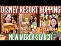 DISNEY RESORT HOPPING New Merch Search August 2023 | Walt Disney World Shopping