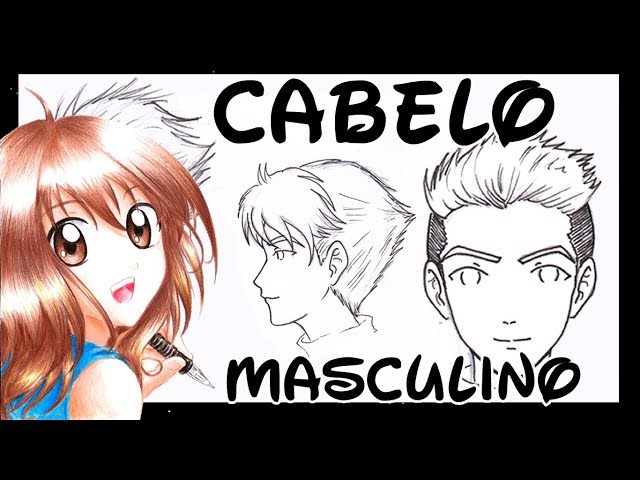 Rabisco Anime - Estilos de cabelo masculino para animes