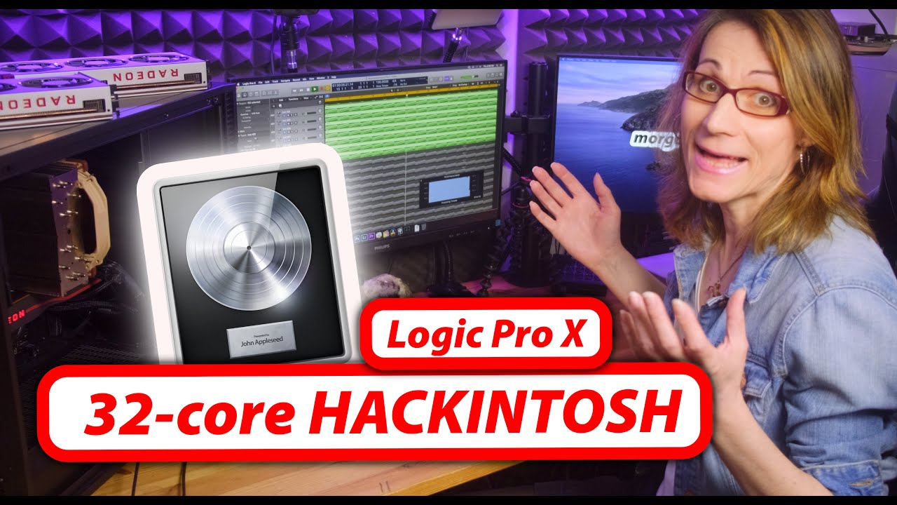AMD Threadripper 32core HACKINTOSH Logic Pro X Performance YouTube