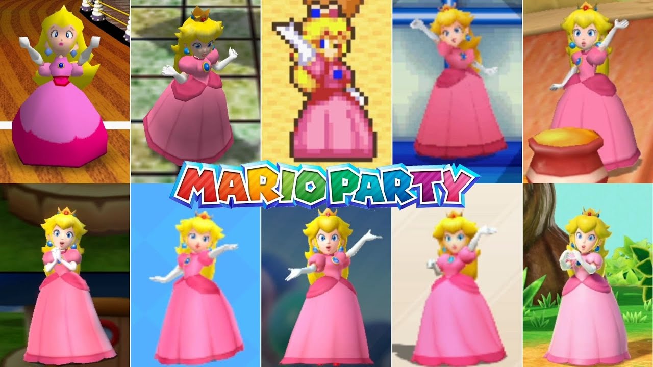 princess peach mario party 8