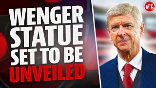 BREAKING: First Glimpse Of The Arsene Wenger Statue (Feat TY)