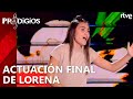 ACTUACIÓN DE LORENA (CANTO) | Prodigios | Final