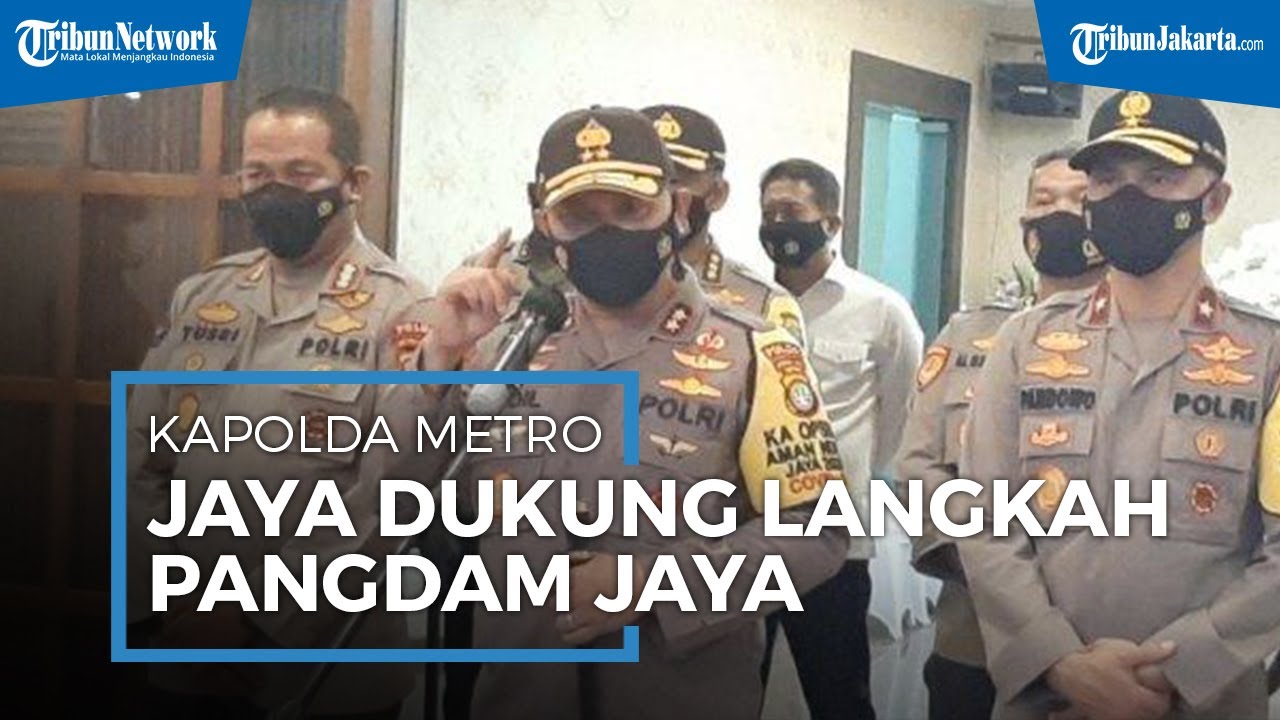 TNI Turunkan Baliho Habib Rizieq, Kapolda Metro Jaya Irjen Fadil Imran: Saya Dukung Pangdam Jaya